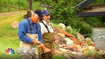 Feherty Shorts: Competitive fly fishing with Greg Norman | Feherty | Golf Channel