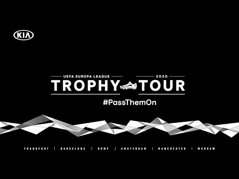 UEL Trophy Tour 2020 with Michael Owen | UEFA Europa League | Kia