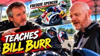 Full We Let a MotoGP Hall Of Famer Teach Bill Burr to Ride Our Bikes... Update
