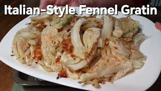 Quick Easy Crispy Parmesan Baked Fennel Low Carb Gluten-Free