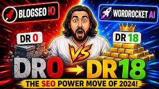 🔥 BlogSEO IO vs WordRocket AI: DR0 to DR18 [34 Backlinks]
