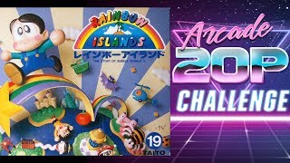 Rainbow Islands: The Story of Bubble Bobble 2 (1987 Taito) | 20p Arcade Challenge.