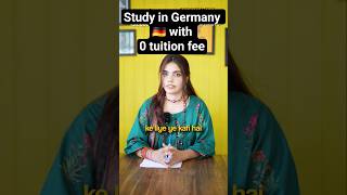 Study Free in Germany 2026 Guide | Germany VISA Requirements #shorts #studentvisa #germanyvisa