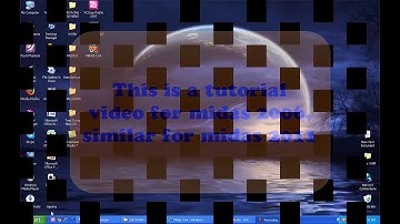 Midas Import section from DXF file