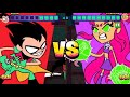 Teen titans go jump jousts robin vs starfire who win   cartoon network games