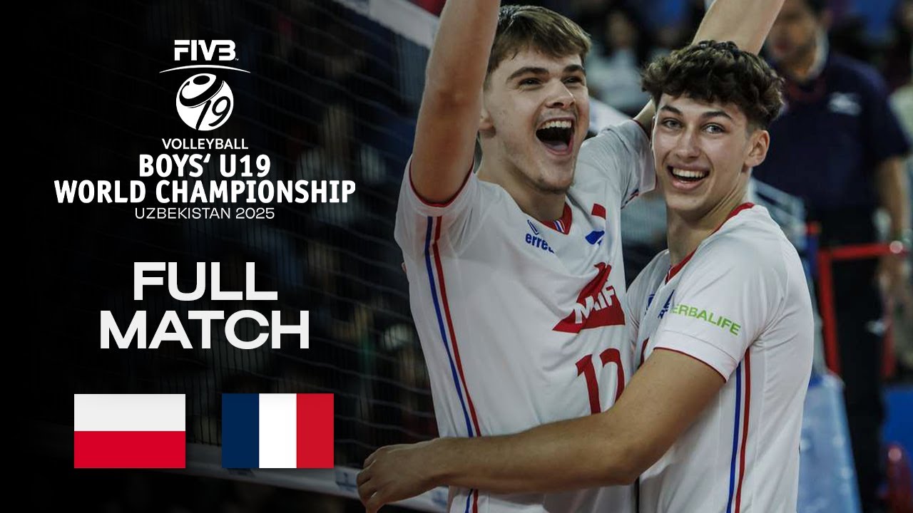 Poland vs. France - Final | Boys' U19 World Champs 2025 - Full Match