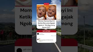 Tolong yg bisa bahasa bayi, dia ini ngomong apaan sih? 😭🙏 #shorts #viralvideo #fyp #trending