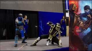 Cosplay Dúo 'Sub-Zero vs Scorpion' [Mortal Kombat 9] MasGamers Tech Festival VII