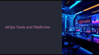 AIOps Tools and Platforms