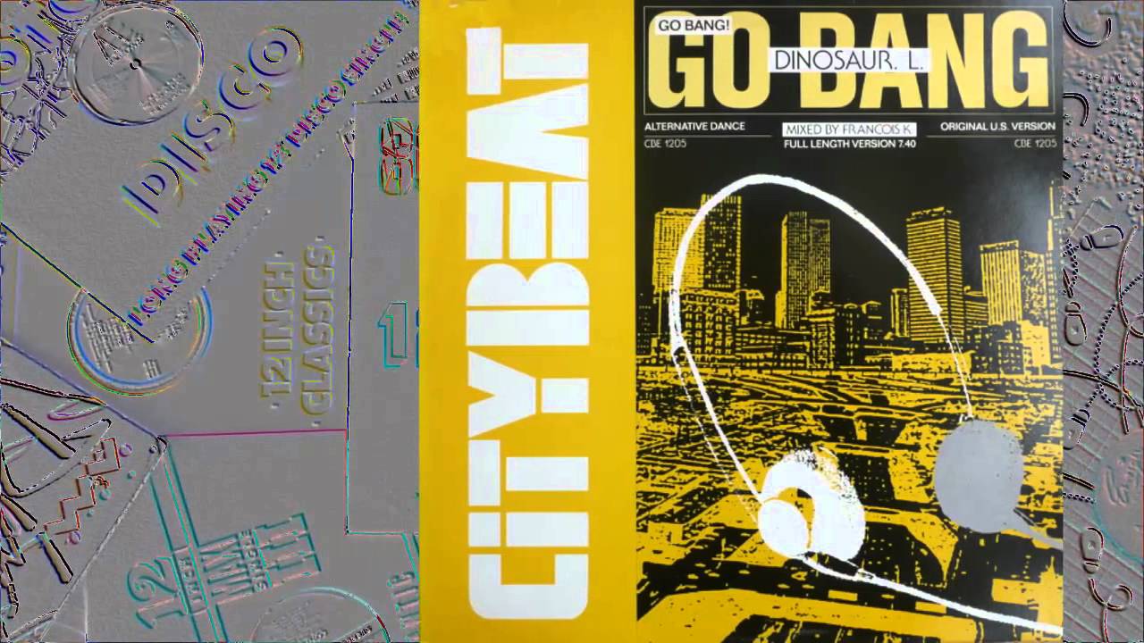 DINOSAUR. L. - Go Bang 12" 1986 Funk Underground