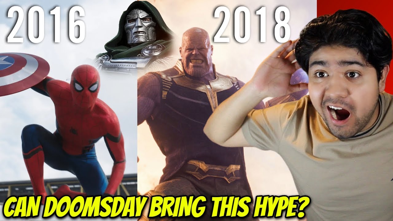 looking back at MARVEL trailers to relive the HYPE