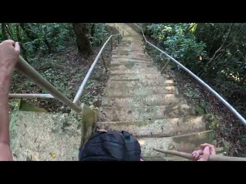179 Steps down (& Up) to/from Mount Talau summit, Vavau, North Group of Tonga