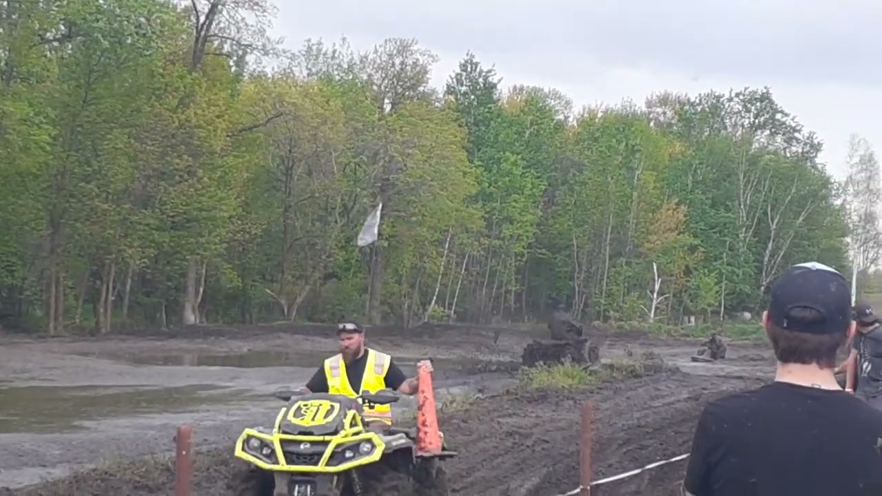 2022 Mudfest Hillman MN Atv Bounty Hole Winner makes a victory lap