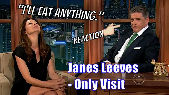 Jane Leeves - They Kissed, For Real - Her Only Appearance