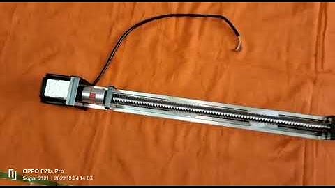LINEAR BALL SCREW ACTUATOR JKL MAKE | Available on IndiaMART