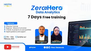 007 - Zero2Hero Beginner to Advance Data Analytics