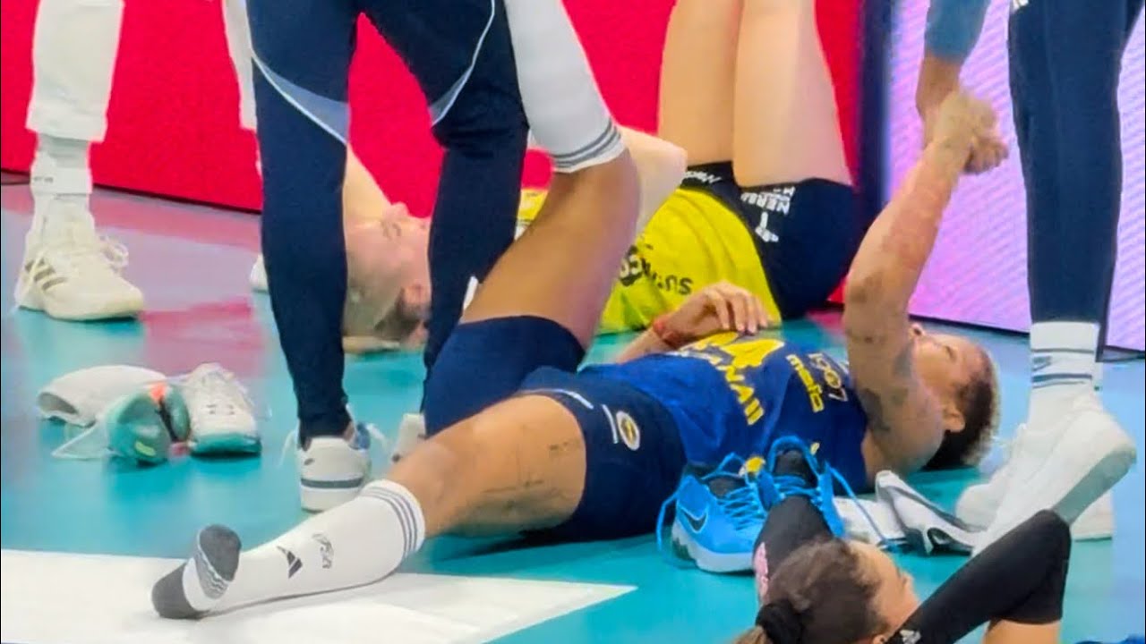 🧡Eczacıbaşı-Fenerbahçe💙 maç sonu Melissa Vargas 