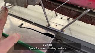 BTM T4100 Uniflor flower bunching machine