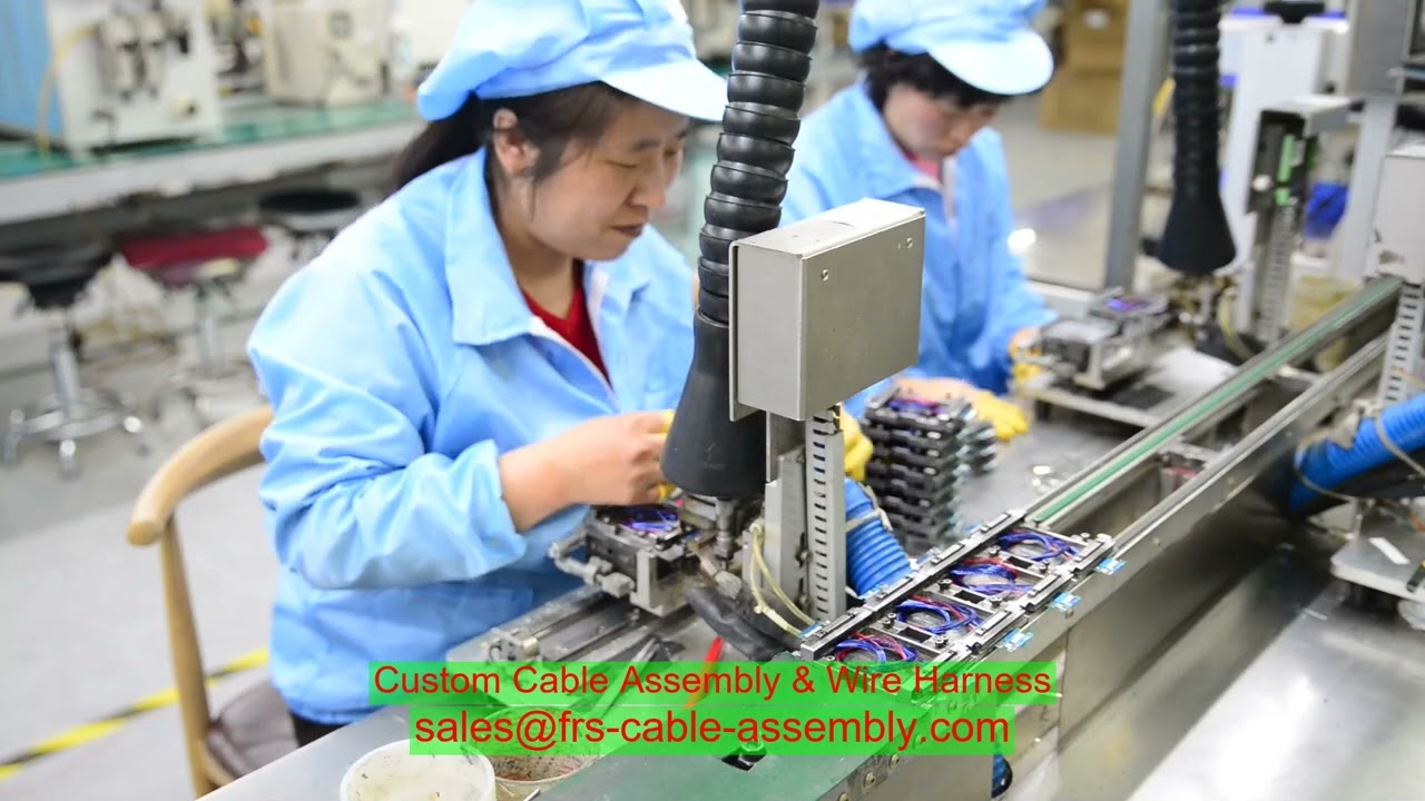 coaxial cable soldering 8-21-0046 Custom Bundled Coaxial Cable I-PEX 20455-020E-02 Slim Ethernet Cab