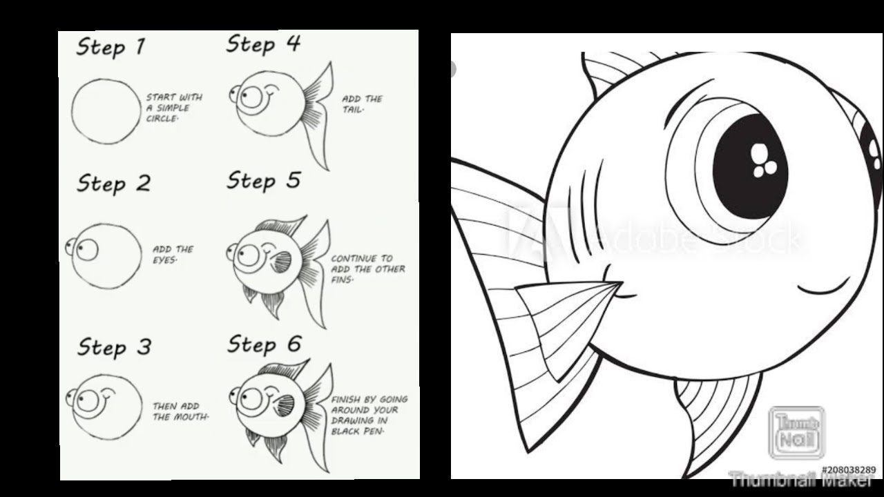 Learn how to make a fish ๐ณ๐ก / MY CRAFTS
