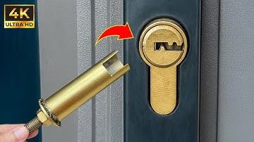 Emergency Door Opening Without Key😱!! Every House Needs It But No One Can Do It