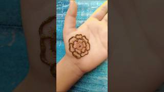 Flower design ✨ #simple #mehandi #hennaart