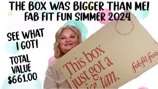 FAB FIT FUN SUMMER 2024 BOX SCREAMS SUMMERTIME! #fabfitfun, #subscriptionbox, #summer,