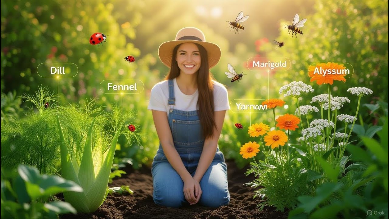 Why These 5 Plants Attract the Best Bugs to Your Garden And Why You Need Them! 🌱