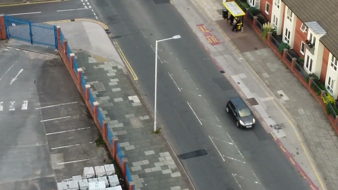 DJI MINI 2. Flight over Borough Road. Birkenhead. YouTube