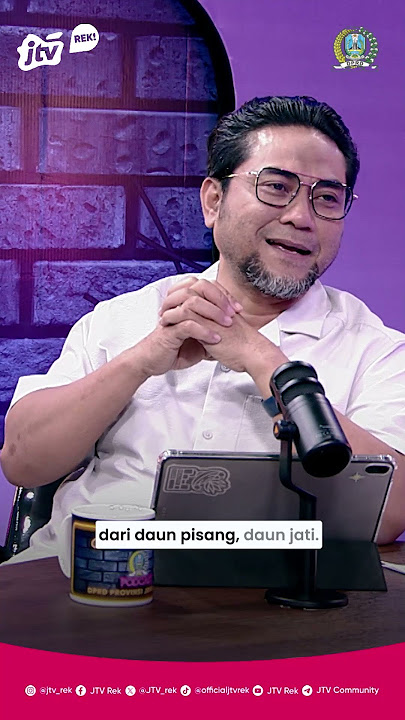 INFRASTRUKTUR HIJAU TATA KELOLA SAMPAH DAN PENCEGAHAN #jawatimur #podcast #jtvrek