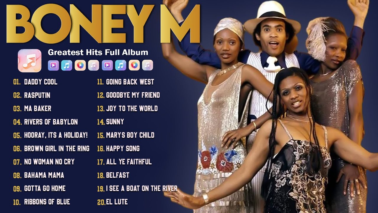 Boney M Greatest Hits - Boney M 2026 MIX Playlist - Rivers Of Babylon, Rasputin, Daddy Cool… #m37