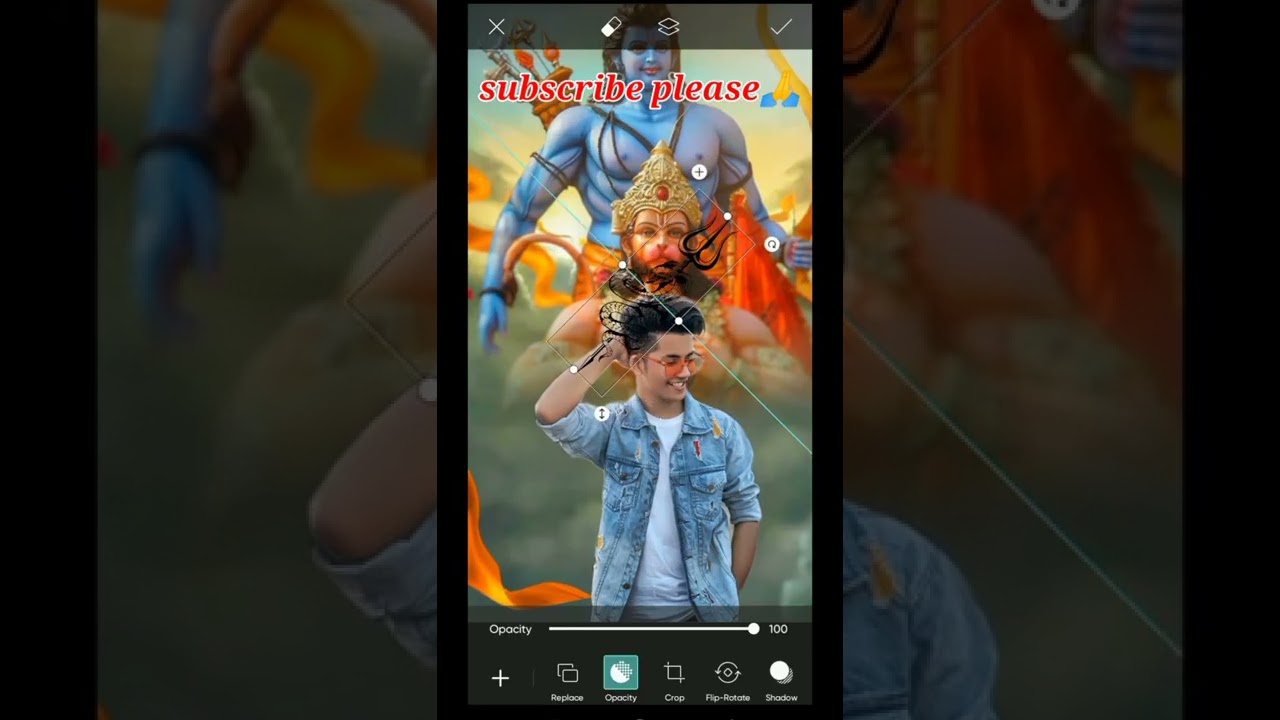 Lord Ram photo editing || 