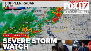 Severe Storms Roll Into Nashville