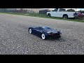 Traxxas XO - 1 vs. Hyboa Hyper 132ft. drag race