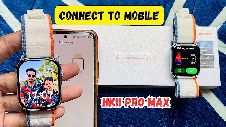 খুবই সহজ😎| HK11 Pro Max Connect To Phone | Smart Watch Connect To Mobile | HK11 Pro Max