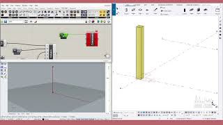 Creating Column Rebar in Tekla using  Rhino Grasshopper | Tekla grasshopper live link #beginners
