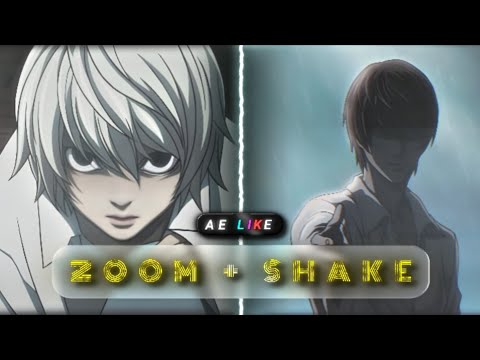 AE like smooth REVERSE ZOOM + SHAKE tutorial on Alight Motion (+Free Preset)