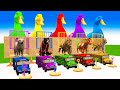 5 Giant Duck, Monkey, Piglet, chicken, dog, dinosaur, Sheep, Transfiguration funny animal 2023