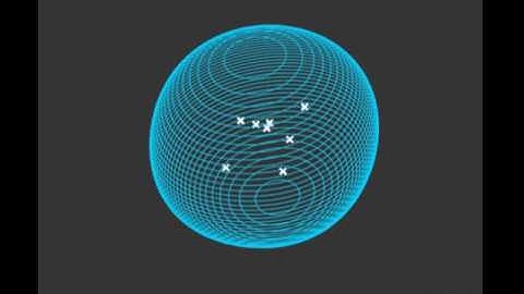 Grasshopper water drops simulation.