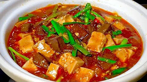 Don't fry tofu with pig's blood directly, teach you two tips, it's delicious, tender and nutritious - 天天要闻