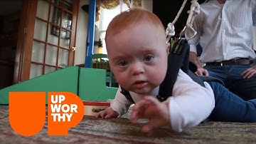 This Simple Harness Helps Down Syndrome Babies