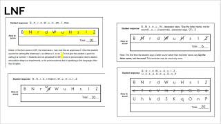LNF Scoring Information