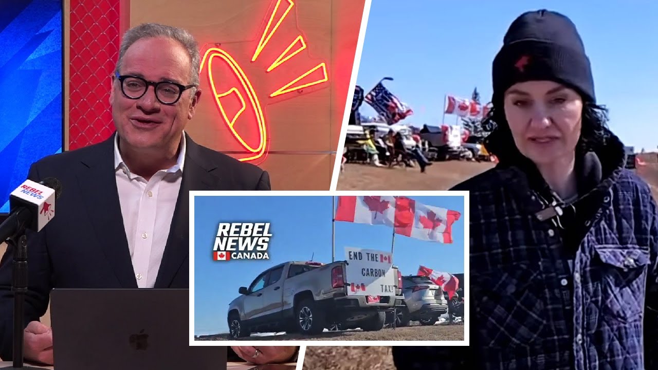 ‘It feels like the convoy again’: Rebel News provides updates from carbon tax protest