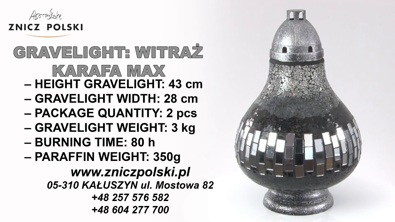 Beautiful candle stained glass on the grave WK MAX glass cemetery candles