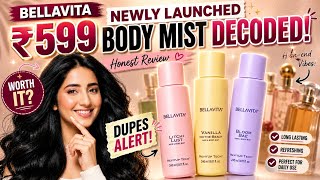 On Budget! Bellavita New Body Mists Honest Review|Litchi Lust, Vanilla on the Beach, Bloom Bae|