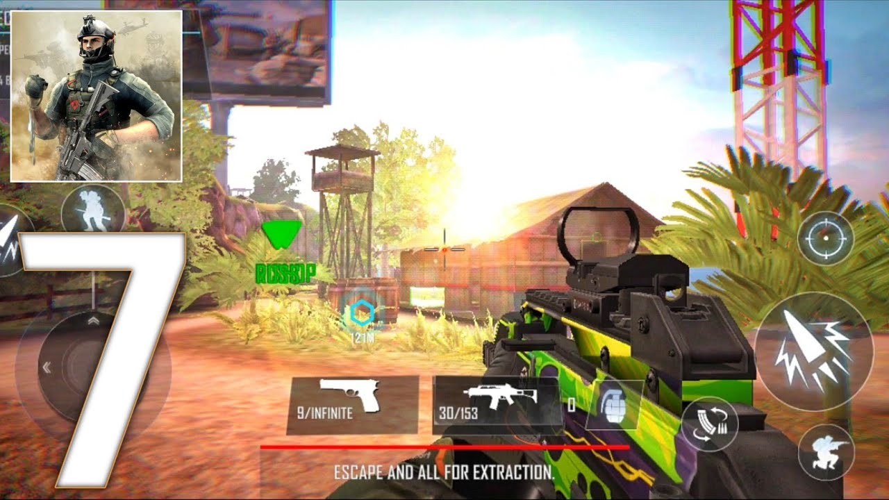 BattleOps -Gameplay Walkthrough Part-7 Chapter 2 Mission 7-9 (Android,iOS)