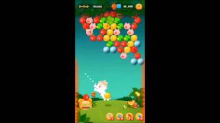 LINE バブル2　STAGE 294　銀コニー　Silver Cony　LINE BUBBLE 2