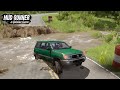 Spintires MudRunner - Toyota Land Cruiser 100 | New Map Water Road Damaged | Review Gammer
