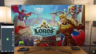 Lords Mobile on Shield Android TV screenshot 1