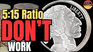Dealer Explains ... the 5:15 Ratio of Stacking Silver DOESN’T WORK